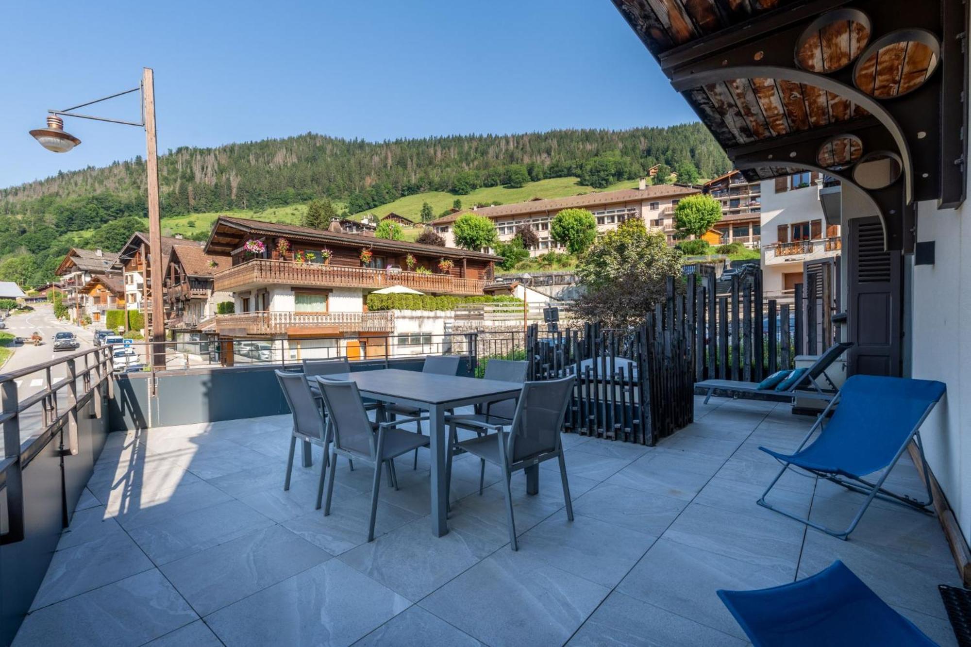 Appartements Betemps Le Grand-Bornand Buitenkant foto
